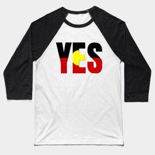 Vote YES to Indigenous Voice To Parliament Australia Baseball T-Shirt